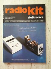 Radio kit elettronica usato  Tivoli