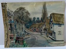 Vintage watercolour painting for sale  MANCHESTER