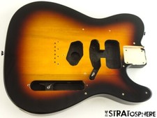 Fender Standard Telecaster Tele BODY, peças de guitarra álamo 3TS Sunburst, usado comprar usado  Enviando para Brazil
