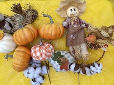 Lot fall decorations for sale  Greentown