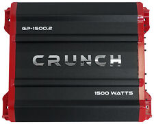 Usado, Amplificador de áudio veicular Crunch GP-1500.2 1500 watts 2 canais amplificador estéreo ponteável comprar usado  Enviando para Brazil