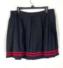 Usado, Nova sem etiquetas Hot Topic feminina mini saia skatista preta tamanho 1 comprar usado  Enviando para Brazil