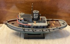 Usado, Vintage PYRO Sea Going Diesel Rebocador Barco 14” Modelo Plástico Pronto Construído - Ferro-velho comprar usado  Enviando para Brazil