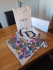 Authentic dior silk for sale  FALKIRK