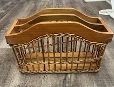 Vintage wicker magazine for sale  Hays