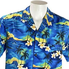 Camisa havaiana vintage Royal Creations grande pôr do sol palmeiras azul plumeria, usado comprar usado Camisa havaiana vintage Royal Creations grande pôr do sol palmeiras azul plumeria, usado comprar usado  Enviando para Brazil