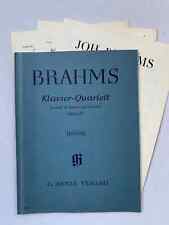 Noten brahms klavier gebraucht kaufen  Berlin