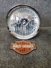 FAROL HELICÓPTERO HARLEY SPORTSTER ROCKER DYNA SOFTAIL 7"" CROMADO TARUGO 32518 comprar usado  Enviando para Brazil
