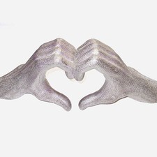 Heart hand sculpture for sale  Homer Glen