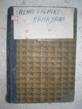 SRIMAD VALMIKI RAMAYANA KISHKINDHAKANDA 4 SUNDARAKANDA 5 ANTIQUE BOOK INDIA 1912 comprar usado  Enviando para Brazil