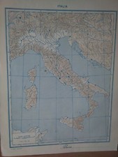Cartina geografica italia usato  Zungoli