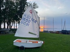 Jugend segelboot ptimist gebraucht kaufen  Wunstorf