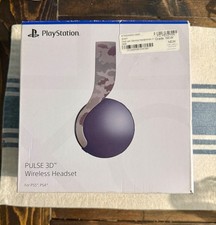NOVA CAIXA ABERTA Sony Pulse 3D fone de ouvido para jogos sem fio para PS5 - cinza camuflado comprar usado  Enviando para Brazil