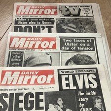 Daily mirror newspapers for sale  LONDON