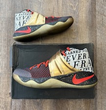 Tênis Nike Kyrie 2 iD ID preto vermelho ouro branco Irving tamanho 9 com caixa 843253-998 comprar usado  Enviando para Brazil