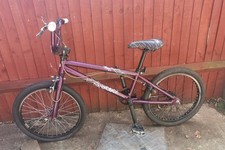 Bmx purple bike for sale  LONDON