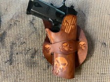 Handmade leather angled for sale  Edgerton