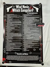 Movie gangster poster for sale  Brewer