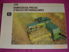 Brochure publicitaire ramasseu d'occasion  Aubigny-en-Artois
