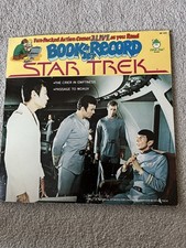 Usado, Star Trek TV vinil lp 33 RPM livro e disco excelente William Shatner comprar usado  Enviando para Brazil