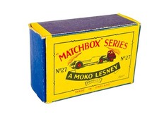 Matchbox Moko Lesney No. 27a Bedford Carregador Baixo Vazio Original Estilo B1 Apenas Caixa comprar usado  Enviando para Brazil