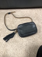 Bolsa de cintura B-low The Belt couro preto com zíper borla puxar excelente comprar usado  Enviando para Brazil