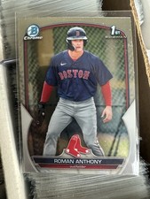 Bowman Chrome Prospects Roman Anthony 2023 #BCP-71 CANTIDAD DISPONIBLE RC Red Sox 1st segunda mano  Embacar hacia Mexico