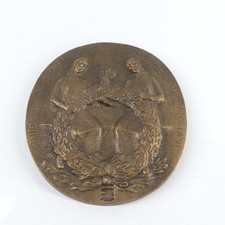 Große bronze jahresplakette gebraucht kaufen  Bremen
