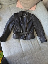 Damen motorrad lederjacke gebraucht kaufen  Lindenberg