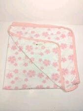 Cobertor de bebê Monica + Andy algodão orgânico rosa floral em excelente estado usado comprar usado  Enviando para Brazil
