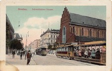 POLSKA Poland - WROCŁAW Breslau - Ulica Świdnicka - Schweidnitzer Strasse na sprzedaż  Wysyłka do Poland
