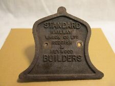 Railway wagon plate for sale  LEEDS