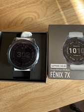 Garmin Fenix 7x Safira Edição Solar Branco Azul Mineral 51mm comprar usado Garmin Fenix 7x Safira Edição Solar Branco Azul Mineral 51mm comprar usado  Enviando para Brazil