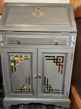 Desk drinks cabinet for sale  SEDBERGH