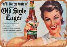 Metal sign heileman for sale  Minneapolis