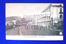 Cartolina antica reggio usato  Italia