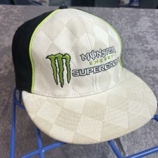 Chapéu ajustável elástico Monster Energy Drink Supercross tamanho médio 7 - 7-1/8 comprar usado Chapéu ajustável elástico Monster Energy Drink Supercross tamanho médio 7 - 7-1/8 comprar usado  Enviando para Brazil