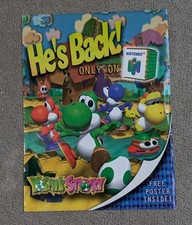 1990 Yoshi's Story Nintendo 64 pré-lançamento pôster promocional correio e correio comprar usado  Enviando para Brazil