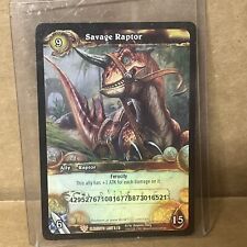 Warcraft savage raptor for sale  Lakeside