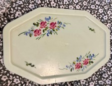 Antigo G Britain Poltrona Sofá Braço Clipe na Bandeja Pintado à Mão Floral Kitschy RARO comprar usado  Enviando para Brazil