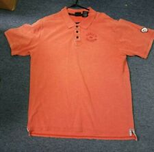 Camisa polo masculina Harley Davidson laranja abóbora remendo caveira tamanho GG comprar usado  Enviando para Brazil