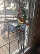 Vintage stained glass for sale  Otter Lake
