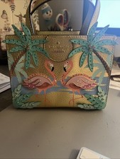 Bolsa satchel Kate Spade New York By The Pool Flamingo Scene pequena Sam, usado comprar usado  Enviando para Brazil