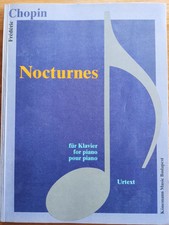 Noten nocturnes chopin gebraucht kaufen  Salzkotten