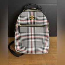 Tommy Hilfiger Mini Xadrez Ouro Hardware Logotipo Bolsa Mochila Verão Bolsa de Fuga comprar usado  Enviando para Brazil