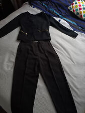 Tailleur noir veste d'occasion  Saint-Mandé