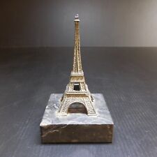 Usado, Escultura em miniatura Torre Eiffel bronze mármore 1930 Art Deco Paris França N6448 comprar usado  Enviando para Brazil