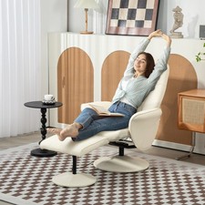 Homcom relaxsessel fußhocker gebraucht kaufen  Hamburg
