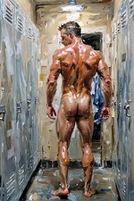 Quadro originale gay usato  Spedire a Italy