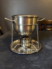 Configuração de fondue de aço inoxidável 10 pol. de altura comprar usado  Enviando para Brazil